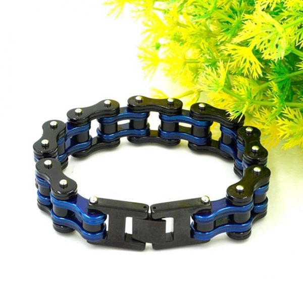 bracelet-chaine-de-moto-bleu-ferme