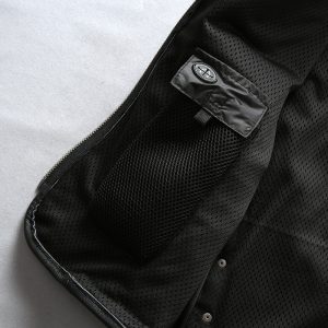 Gilet cuir de biker harley davidson