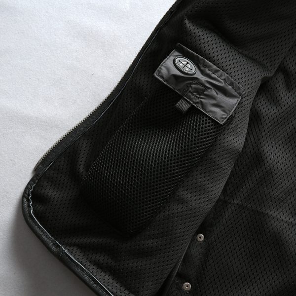 Gilet cuir de biker harley davidson