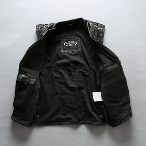 Gilet en cuir pour biker harley davidson