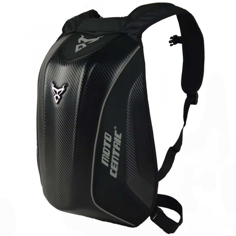 Sac à dos pour la moto très rigide en fibre de carbone Fun tuning